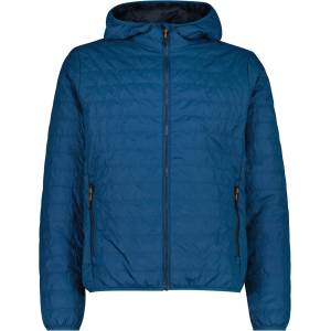 CMP Мъжко синтетично яке CMP Padded Jacket Fix Hood Synthetic jacket - Petroleum - размер 54 (EU) (004-7246-0415)