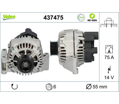 Alternátor VALEO 437475