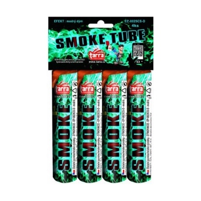 Tarra pyrotechnik Smoke tube Dýmovnice modrá 4 ks