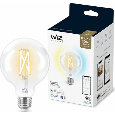 WiZ LED Stmievateľná žiarovka G95 E27/6,7W/230V 2700-6500K CRI 90 Wi-Fi