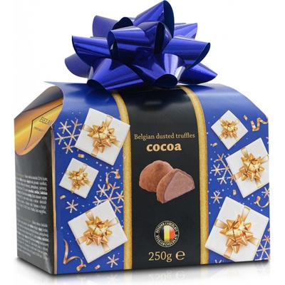 Selllot Belgické čokoládové lanýže s náplní karamel s mašlí 250 g