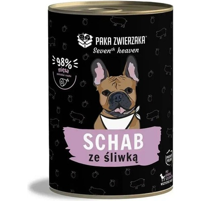 Paka Zwierzaka Adult Seventh Heaven Schab pork & plum 400 g