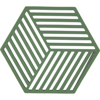 Zone Denmark Hexagon Поставка за горещи съдове, тревисто зелено (36551)
