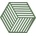 Zone Denmark Hexagon Поставка за горещи съдове, тревисто зелено (36551)