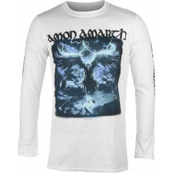 Plastic head Мъжка тениска с дълъг ръкав amon amarth - raven's flight - БЯЛ - plastic head - ph12123ls