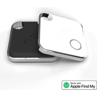 Fixed Tag with Find My support Duo Pack black+white FIXTAG-DUO-BKWH