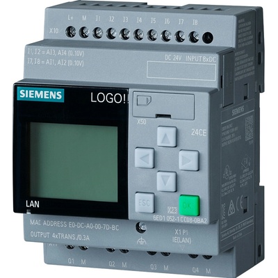 PLC LOGO! 24 CE (6ED1052-1CC08-0BA2) Siemens