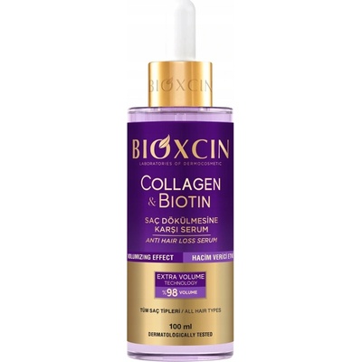Bioxcin Kolagen & Biotin Extra Volume Serum pro větší objem 100 ml
