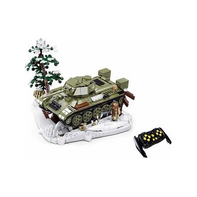 Sluban B7072 R/C T34/76 (1942) Tank na diaľkové ovládanie