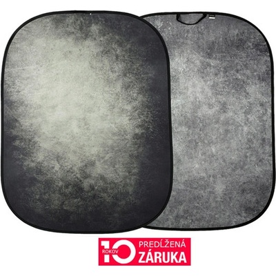 Skladacie pozadie ZELENOŠEDÁ / ŠEDÁ 2,1 x 1,5 m