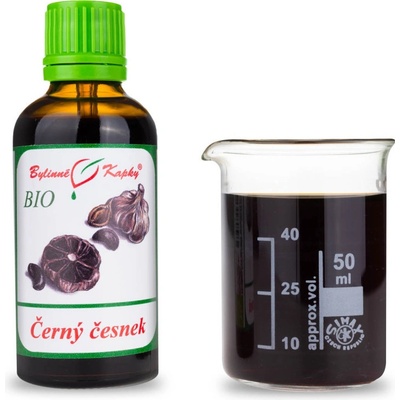 Bylinné kapky BIO Černý česnek BIO tinktura 50 ml