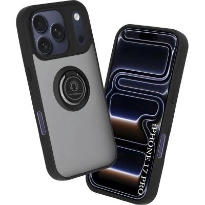 Techsuit Калъф Glinth за Apple iPhone 17 Pro - Черен KP38505