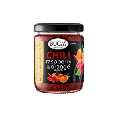 Buga´s Chilli omáčka s malinou a pomerančem 170 g