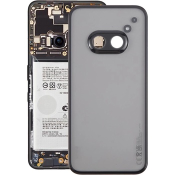 Nothing Оригинален прозрачен заден капак за Nothing Phone 2a с Черна рамка и стъкло за камерата