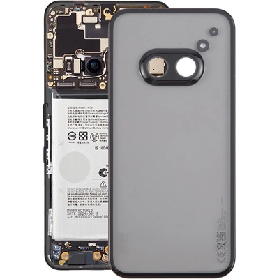 Nothing Оригинален прозрачен заден капак за Nothing Phone 2a с Черна рамка и стъкло за камерата