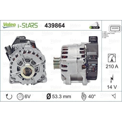 Alternátor VALEO 439864