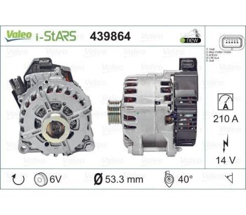 Alternátor VALEO 439864