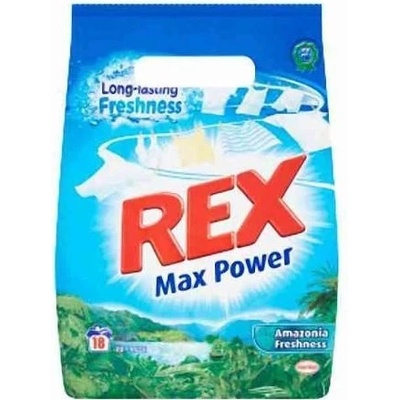 Rex Max Power Amazonia Freshness prací prášek na bílé i barevné prádlo 18 PD 1,17 kg