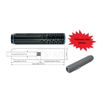 Recknagel SOB 2 5/8''-24 UNEF 7,62 mm