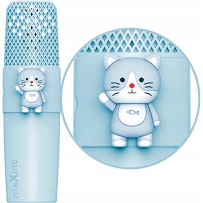 Mikrofón s reproduktorom maXlife Animal Bluetooth MXBM 500 modrý