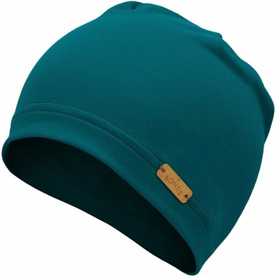 Bontis ľahká bavlnená čiapka Petrolejová