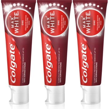 Colgate Max White One избелваща паста за зъби 3x75ml