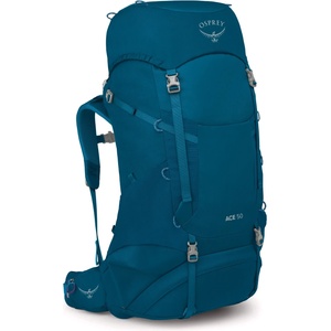 Osprey Детска детска раница Osprey Kid's Ace 50 Kids' backpack - Blue Spikemoss / Deep Peyto - размер One Size (508-0702-0111)