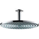 Hansgrohe Raindance - Душ пита 300, 1 струя, тръба за захранване от таван 10 cm, хром 27494000 (27494000)
