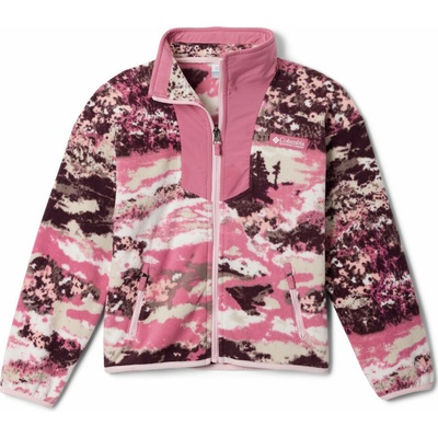 Columbia Sequoia Grove Printed Full Zip Fleece Rosette Fieldaz ružová
