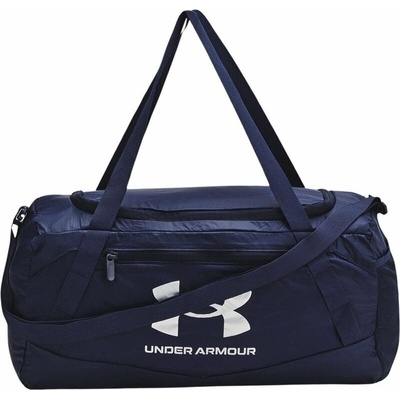 Under Armour UA Hustle 5.0 Packable XS Duffle Midnight Navy/Metallic Silver 25 L