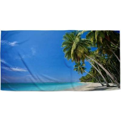 SABLIO Ručník - Palmová pláž 50x100 cm
