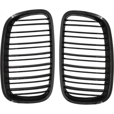 Predná maska SEFIS Moto predná maska obličky M-look BMW X5 E70 X6 E71 2007-2013 karbón 4849-MS-046621