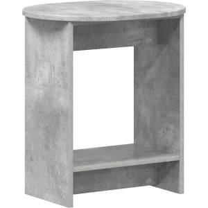 vidaXL Странична маса Бетонно сиво 50 x 39, 5 x 55 см (899855)