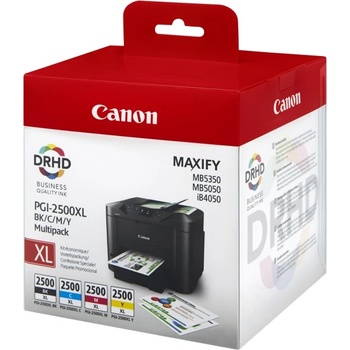 Canon Касета CANON Maxify MB5350/MB5050/IB4050 - Black, Cyan, Magenta, Yellow - PGI-2500XL + калкулатор (BS9254B006AA)