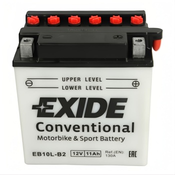 Image 1 of Exide Conventional 11Ah 130A right+ YB10L-B2