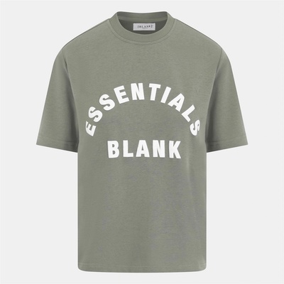 Blank Essentials Дамска тениска Blank Essentials Blank Arched Print Puff T-Shirt Ladies - Sage