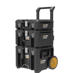 Caterpillar - Комплект от количка и 3 куфара за инструменти DA41005 (DA41005)