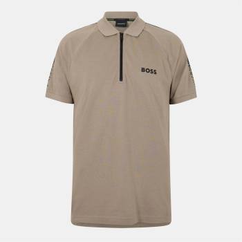 Boss Блуза с яка Boss Men's Philix Pixel Short Sleeve Polo Shirt - Lght/Pstl Green
