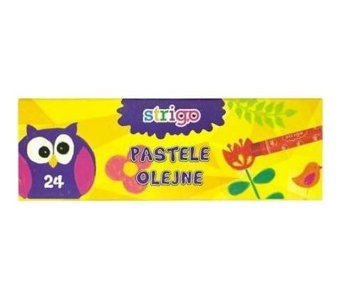 Strigo olejové pastely 24 barev