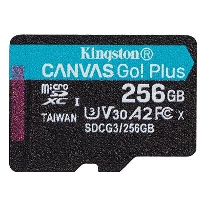 Kingsto Canvas Go! Plus 256 GB UHS-I U3 SDCG3/256GBSP