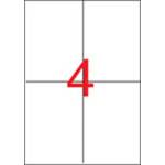 APLI Универсален етикет, 105x148 mm, APLI, 400 етикета в опаковка 01280 (01280)