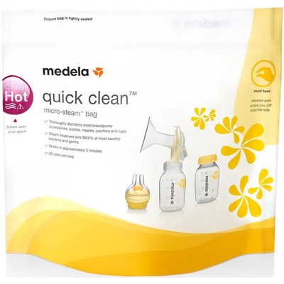 Medela Quick Clean пликчета за стерилизиране 5 бр