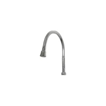 Rosberg Гъвкав чучур за електрически нагревател Rosberg R57101A18, Диаметър-18 мм, Хром (R57101A18)