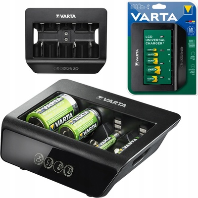 Varta LCD Universal Charger+ 57688101401 – Zboží Živě