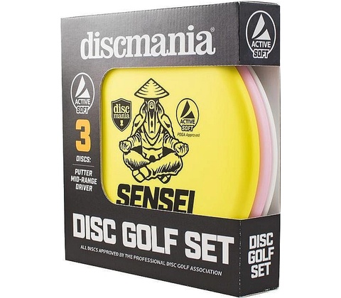 Discmania Active Soft sada (putter, midrange, driver)