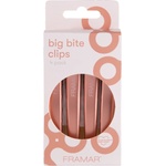 Framar Big Bite Clips Rose Gold 4 pcs