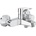 Vidima Смесител стенен за вана/душ без аксесоари, VIDIMA SevaNext - B1925AA (66742)