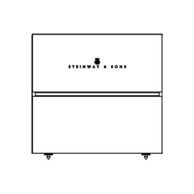 Steinway & Sons Model M BW