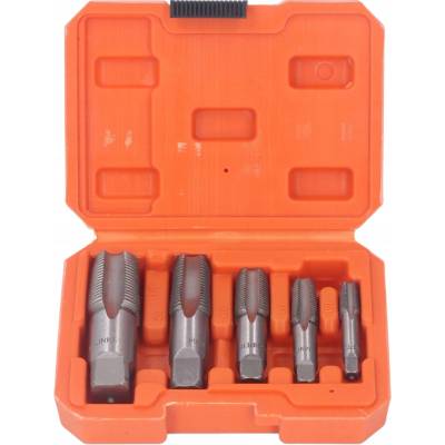 Sada závitníků s vysokou tvrdostí 1/8", 1/4", 1/2", 3/8", 3/4" - 5 ks