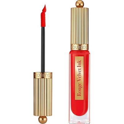 Bourjois Rouge Velvet Ink tekutá rtěnka s matným efektem 08 Coquelic Hot 3,5 ml